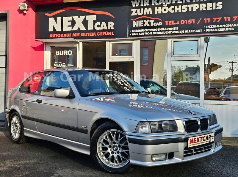 Silber Gebraucht 2000 BMW 323 Compact M Sport Kleinwagen | 11.999 € (Etwas zu teuer) - Bild 1/4