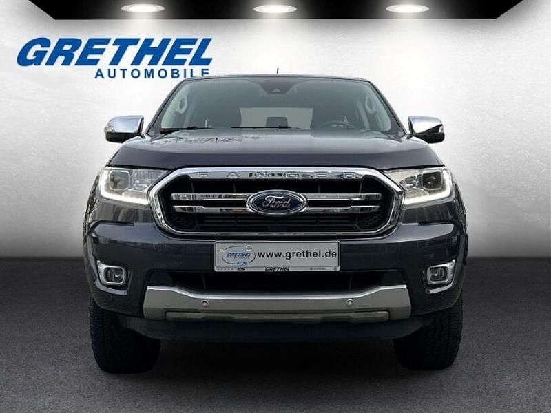 Gebraucht Ford Ranger Limited 212 PS (155 kW) 2021 Royalgrau met. (metallic) Abholung