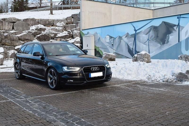 Gebraucht Audi A4 S-Line 190 PS (139 kW) 2014 Schwarz Kombi