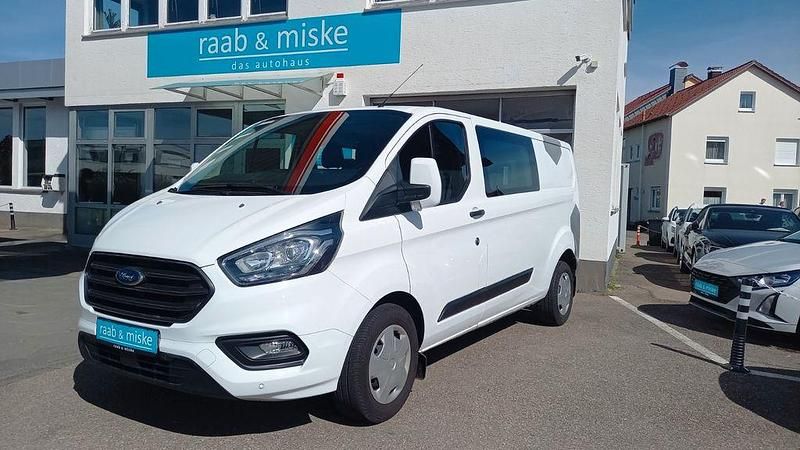 Gebraucht Ford Transit Custom Trend 170 PS (125 kW) 2019 Weiß Van / Kleinbus