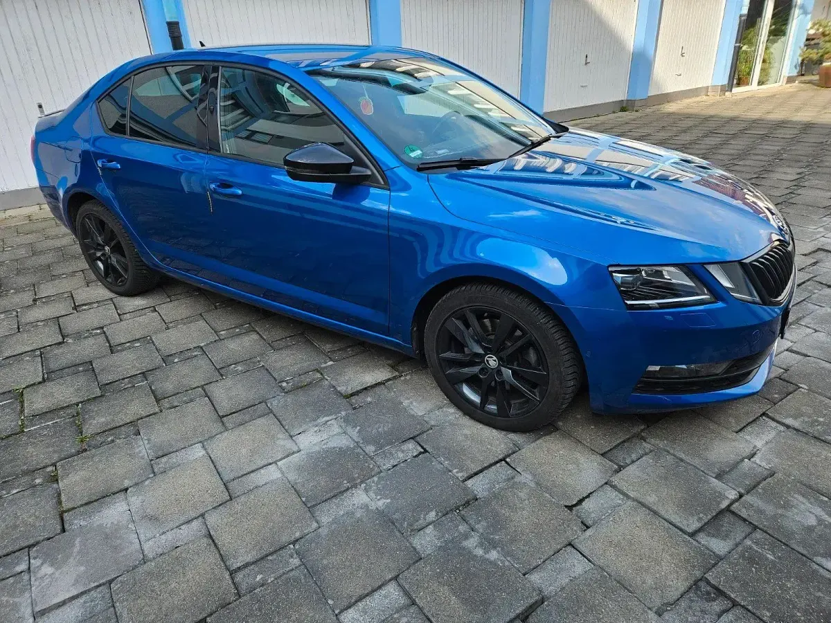 Gebraucht Skoda Octavia Premium Edition 150 PS (110 kW) 2019 Blau Limousine
