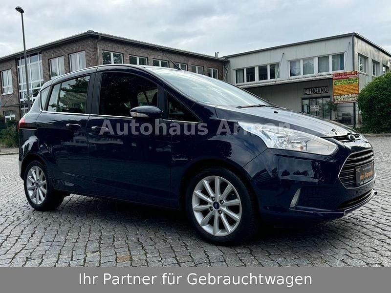 Blau Gebraucht 2017 Ford B-MAX Titanium Van / Kleinbus | 6.490 € (Guter Preis) - Bild 1/4