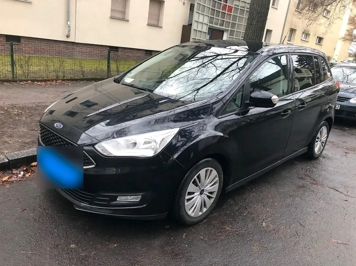 Gebraucht Ford Grand C-Max 115 PS (84 kW) 2016 Schwarz Van / Kleinbus