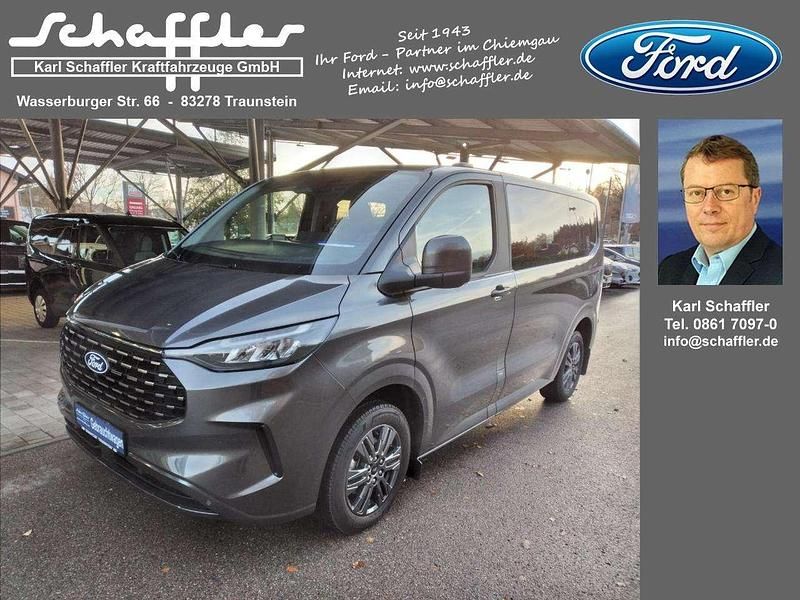 Magneticgrau (metallic) Gebraucht 2025 Ford Tourneo Custom Titanium Van | 49.990 € - Bild 1/4