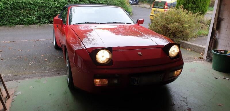Rot Gebraucht 1989 Porsche 944 S2 Cabrio | 17.500 € - Bild 1/4