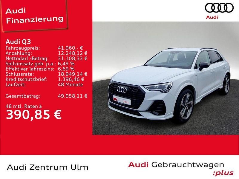 Gletscherweiß metallic Gebraucht 2025 Audi Q3 S-Line SUV | 41.960 € (Fairer Preis) - Bild 1/4