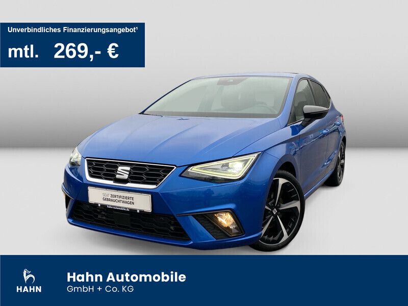 Saphirblau metallic Gebraucht 2024 Seat Ibiza FR Limousine | 21.395 € (Guter Preis) - Bild 1/3