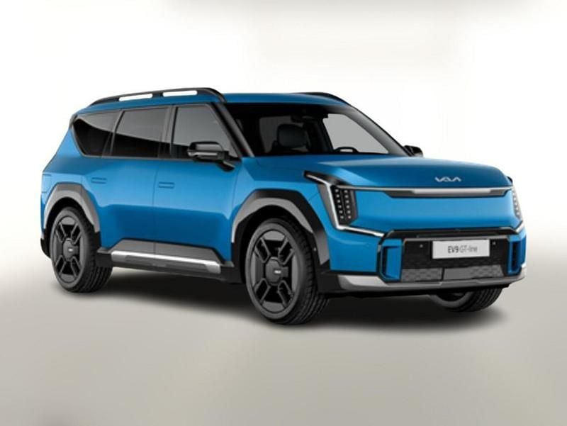 Ocean blue metallic Neu 2025 Kia EV9 3 SUV | 68.375 € (Superpreis) - Bild 1/1
