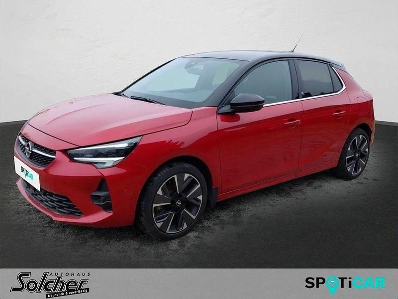Rot Gebraucht 2022 Opel Corsa-e Ultimate Kleinwagen | 18.890 € (Etwas zu teuer) - Bild 1/4