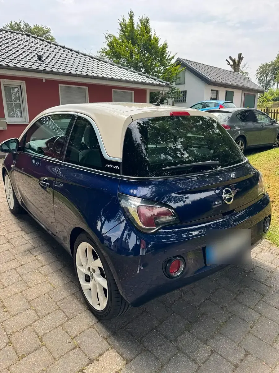 Gebraucht Opel Adam 69 PS (50 kW) 2012 Blau Kleinwagen