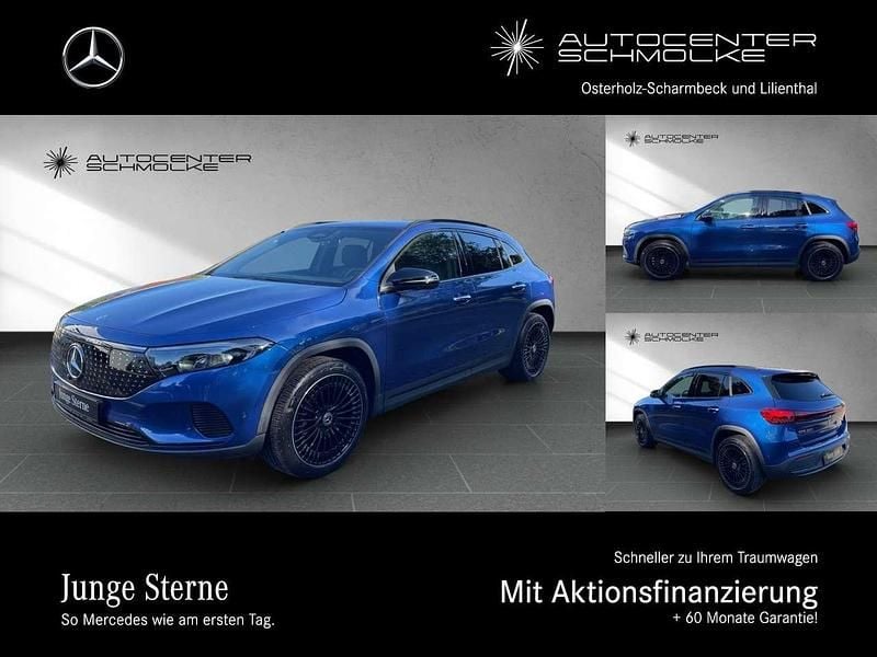 Lack spektralblau Gebraucht 2024 Mercedes EQA350 Advanced Plus SUV | 37.490 € (Guter Preis) - Bild 1/4