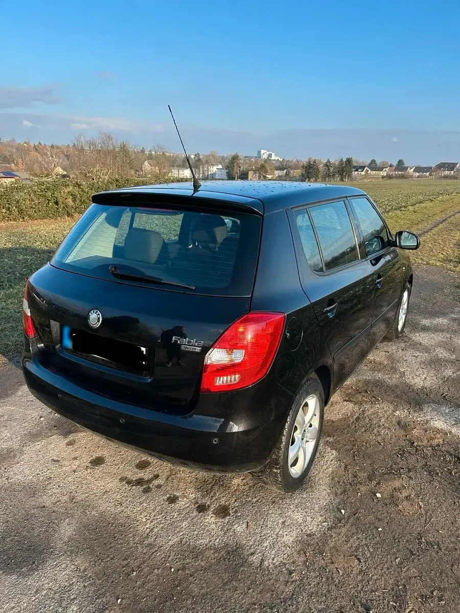 Gebraucht Skoda Fabia Style 69 PS (50 kW) 2009 Schwarz Kleinwagen