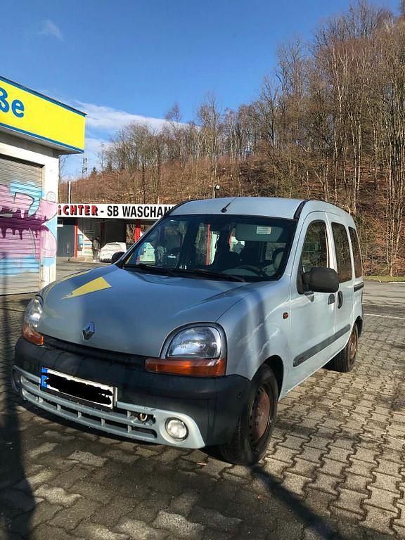 Gebraucht Renault Kangoo Expression 75 PS (55 kW) 2001 Silber Van / Kleinbus
