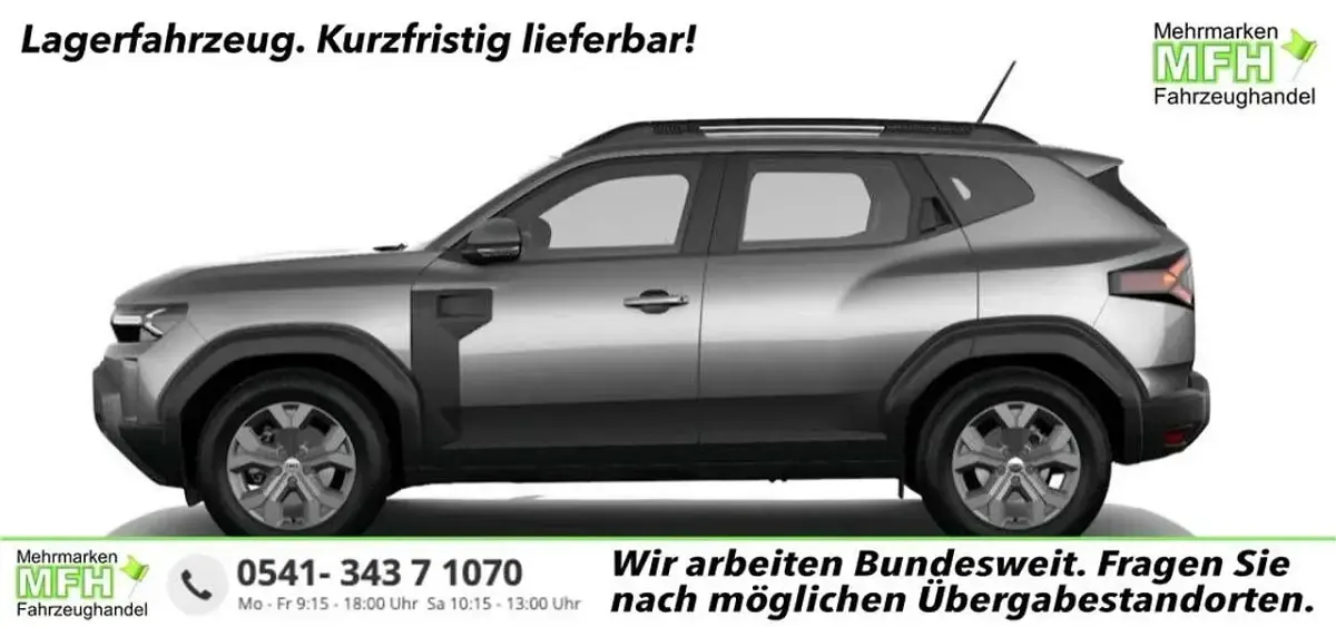 Nowe Dacia Duster Expression 154 KM (113 kW) 2026 Szary SUV