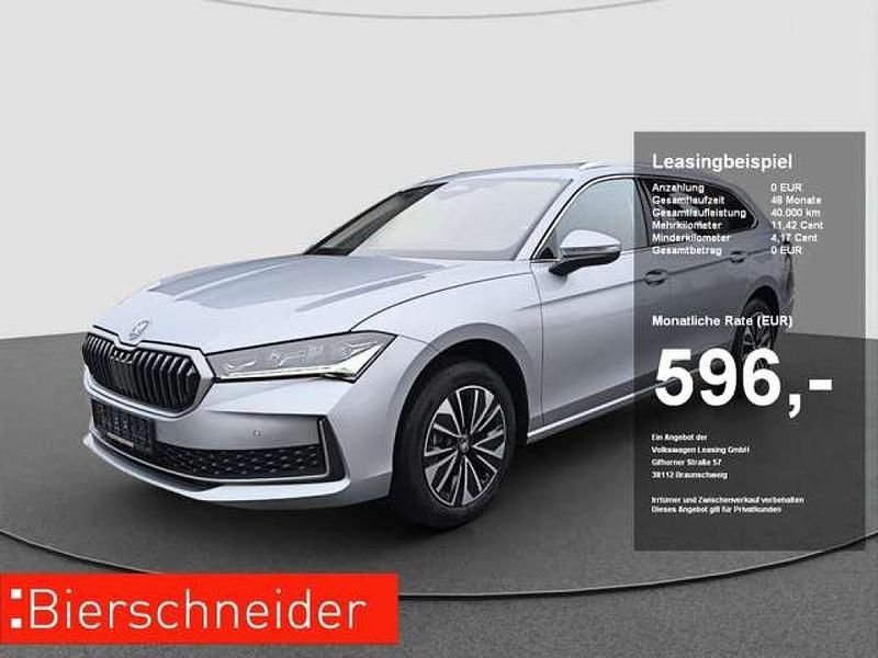 Gebraucht Skoda Superb Selection 150 PS (110 kW) 2024 Aluminium silber (metallic) Kombi