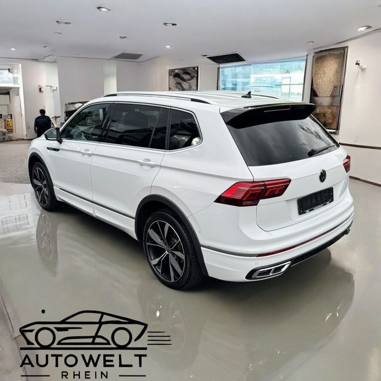 Gebraucht VW Tiguan Allspace R-line 200 PS (147 kW) 2022 Weiß SUV