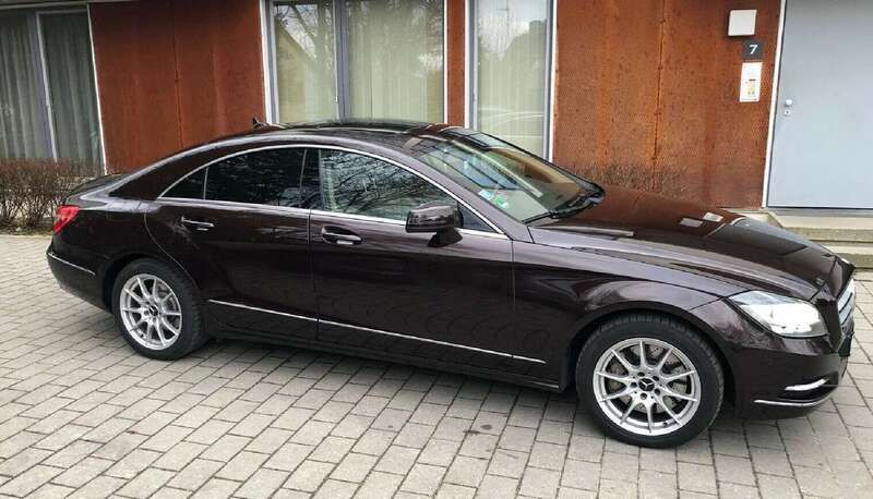 Braun Gebraucht 2013 Mercedes CLS350 Edition 1 Coupé | 17.400 € (Superpreis) - Bild 1/4