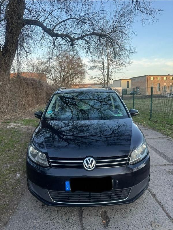 Gebraucht VW Touran Highline 150 PS (110 kW) 2012 Schwarz Van / Kleinbus