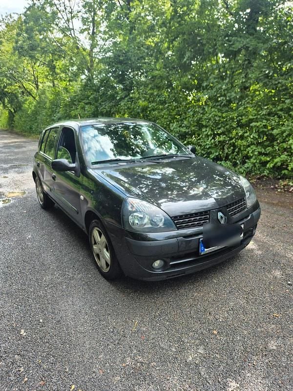 Schwarz Gebraucht 2003 Renault Clio II Kleinwagen | 550 € (Guter Preis) - Bild 1/4