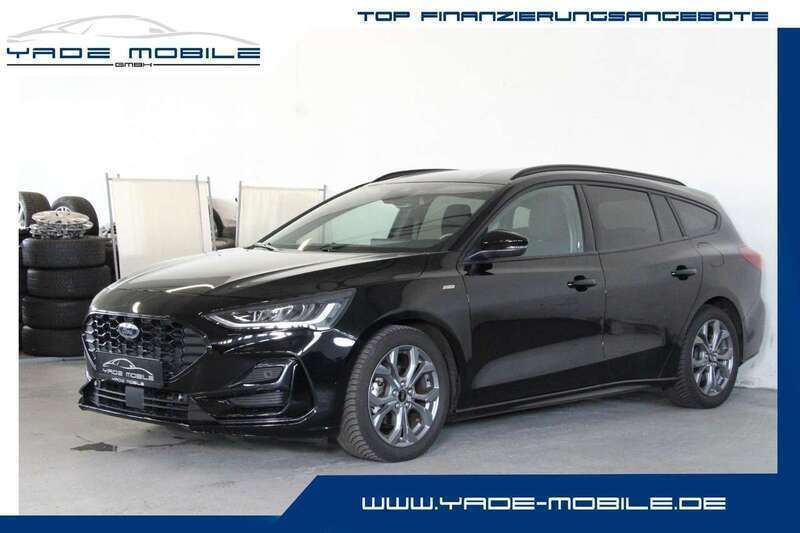 Obsidianschwarz metallic Gebraucht 2023 Ford Focus ST-Line X Kombi | 19.500 € (Superpreis) - Bild 1/4