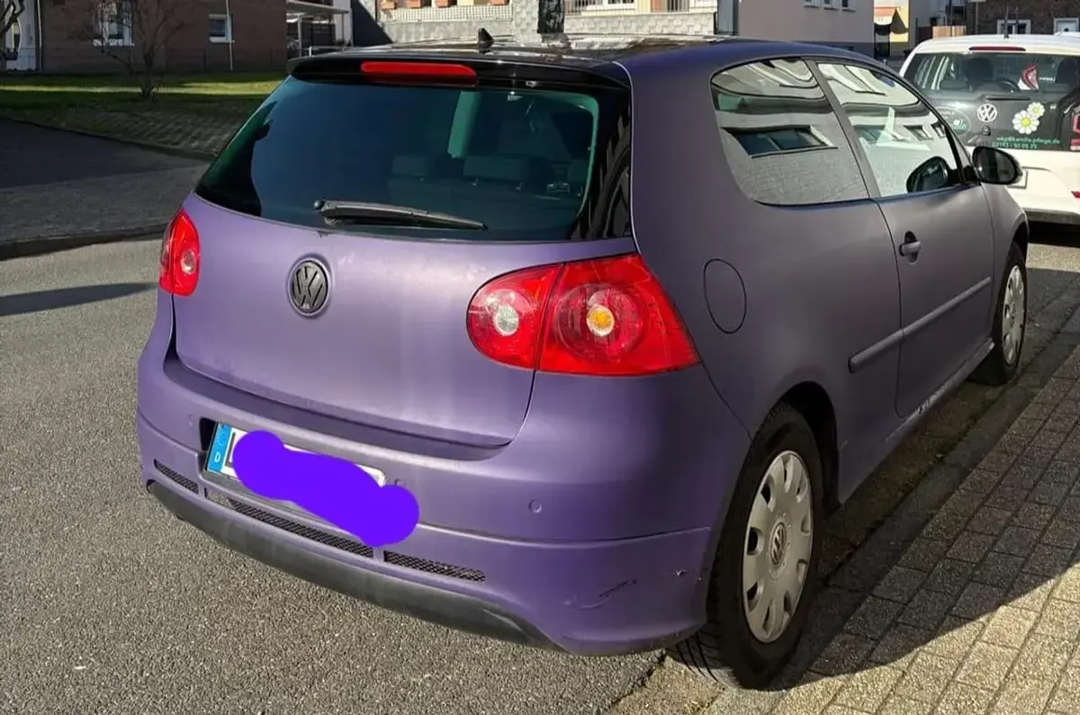 Gebraucht VW Golf V Edition 102 PS (75 kW) 2007 Violet Limousine