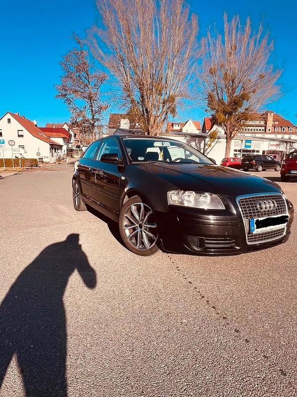 Second-hand Audi A3 105 CP (77 kW) 2006 Negru Hatchback