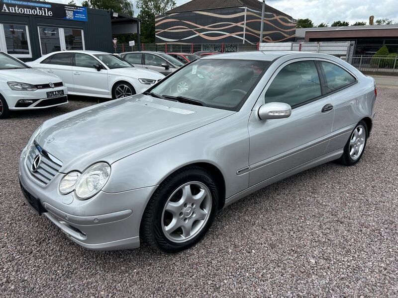 Grau Gebraucht 2003 Mercedes C180 Coupé | 3.850 € (Teuer) - Bild 1/4