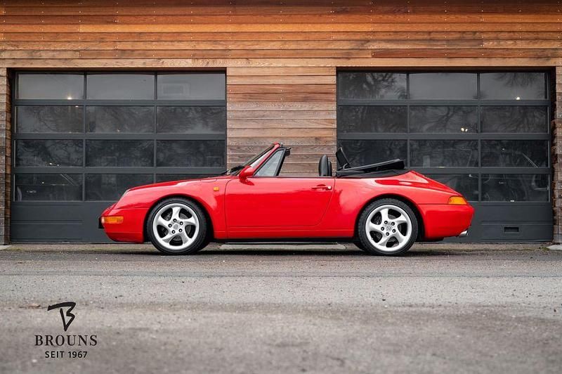 Gebraucht Porsche 993 286 PS (210 kW) 1995 Indischrot Cabrio