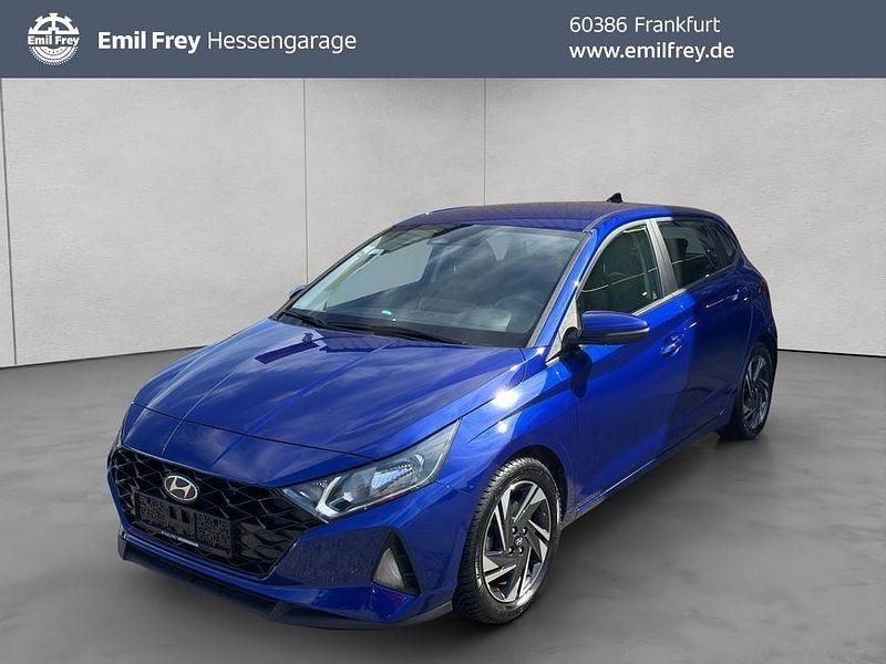 Blau Gebraucht 2023 Hyundai i20 Trend Kleinwagen | 16.550 € (Fairer Preis) - Bild 1/4