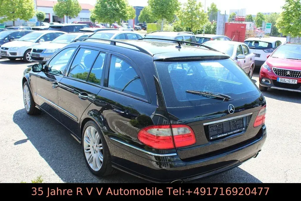 Usado Mercedes E200 Avantgarde 184 CV (135 kW) 2008 Negro Berlina