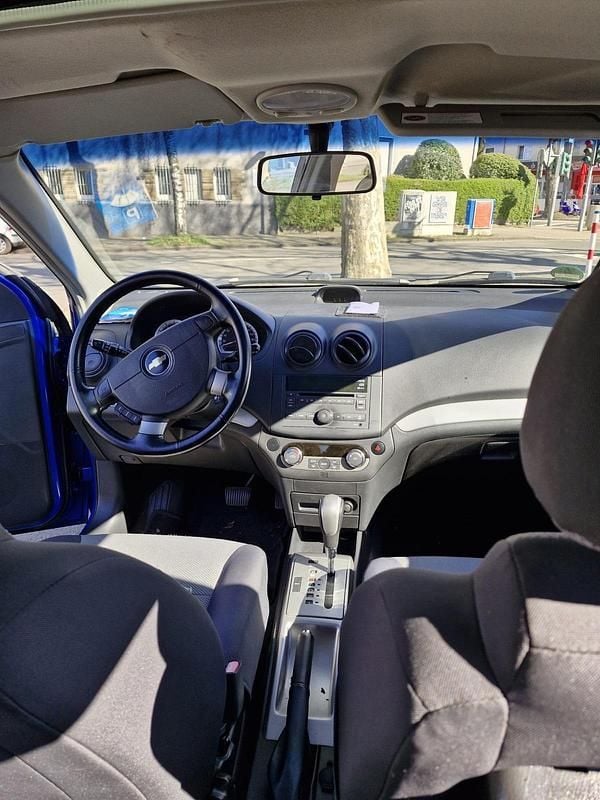 Gebraucht Chevrolet Aveo 2009 Blau Kleinwagen