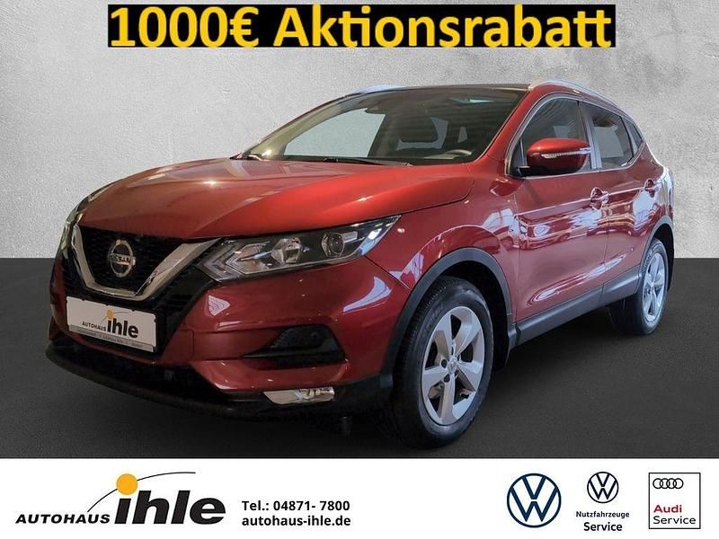 Rot Gebraucht 2019 Nissan Qashqai Acenta SUV | 16.590 € (Fairer Preis) - Bild 1/4