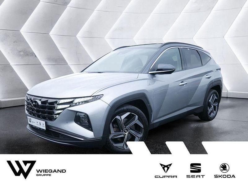 Silber Gebraucht 2021 Hyundai Tucson Prime SUV | 25.636 € (Fairer Preis) - Bild 1/4