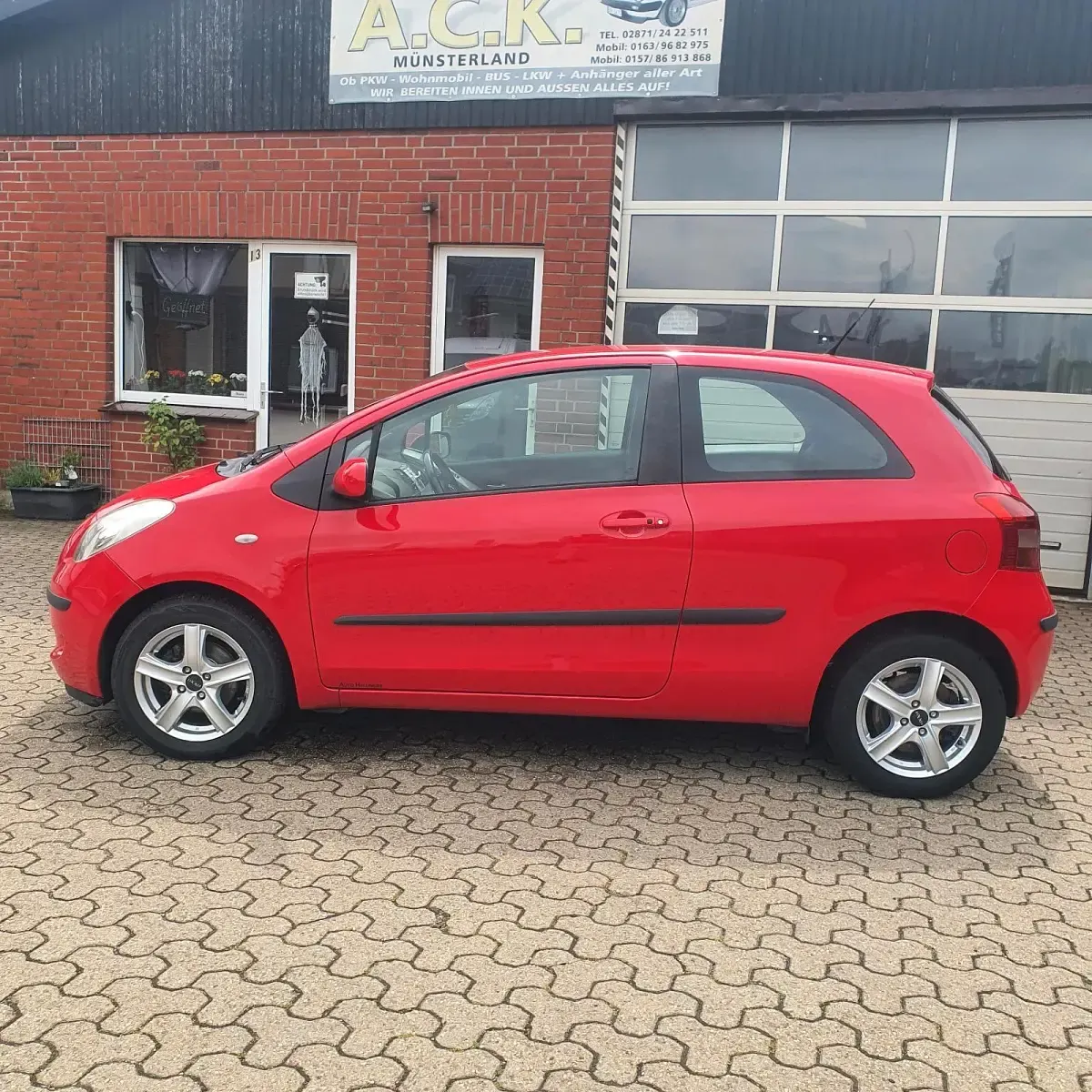 Gebraucht Toyota Yaris 87 PS (63 kW) 2006 Rot Kleinwagen