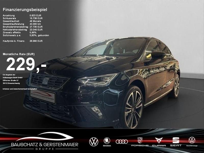 Mitternachtsschwarz Gebraucht 2025 Seat Ibiza FR Limousine | 28.990 € (Teuer) - Bild 1/4