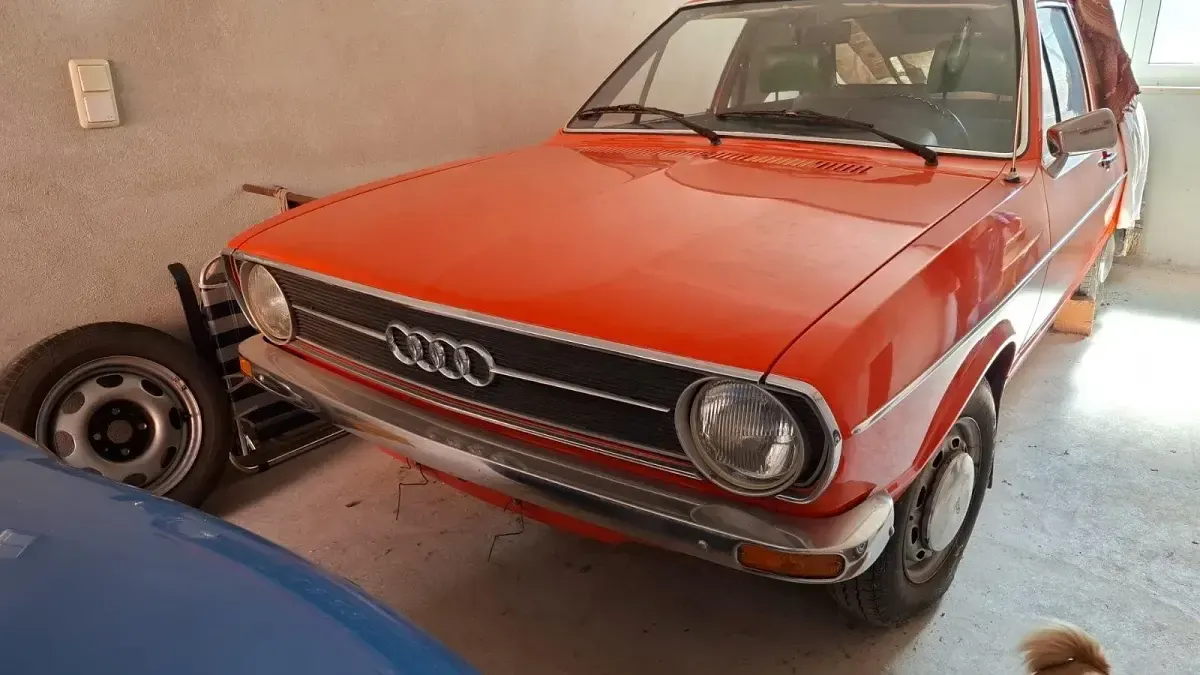Gebraucht Audi 80 55 PS (40 kW) 1973 Orange Limousine