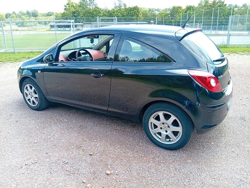 Gebraucht Opel Corsa Edition 80 PS (58 kW) 2009 Schwarz Limousine