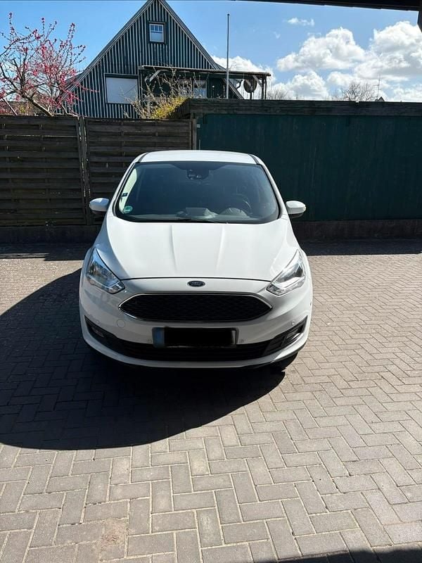 Gebraucht Ford C-MAX 125 PS (91 kW) 2018 Weiß Van / Kleinbus