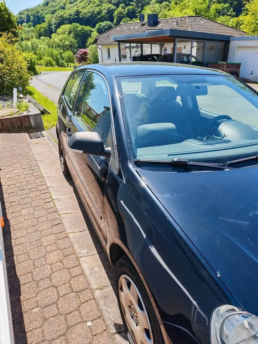 Gebraucht VW Polo 60 PS (44 kW) 2009 Schwarz Kleinwagen