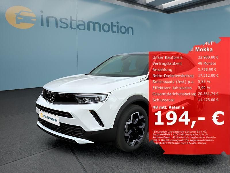 Weiß Gebraucht 2024 Opel Mokka Ultimate SUV | 23.599 € (Fairer Preis) - Bild 1/4