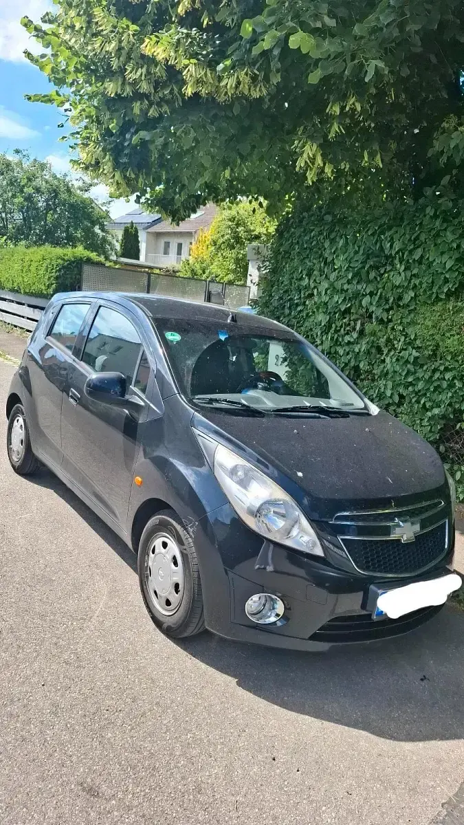 Gebraucht Chevrolet Spark LS 68 PS (50 kW) 2010 Schwarz Kleinwagen