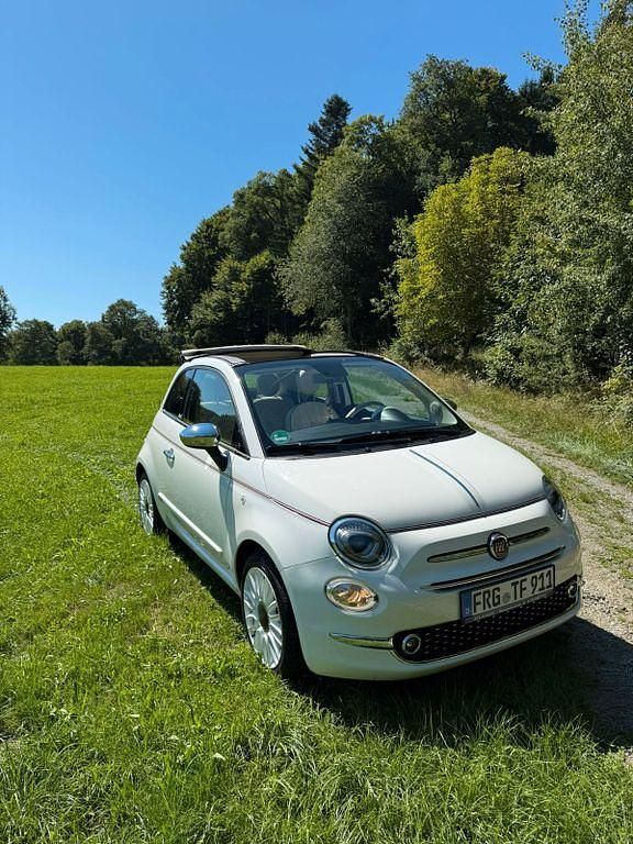 Weiß Gebraucht 2020 Fiat 500C Dolcevita Cabrio | 11.000 € (Guter Preis) - Bild 1/4