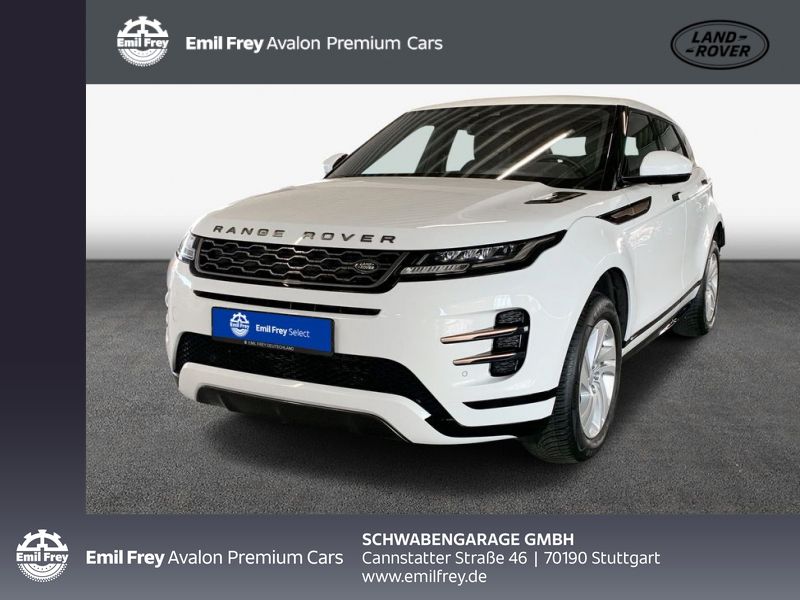 Fuji white uni Gebraucht 2020 Land Rover Range Rover evoque R-Dynamic SUV | 35.890 € (Fairer Preis) - Bild 1/4