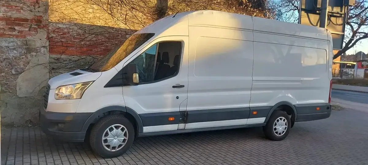 Gebraucht Ford Transit 131 PS (96 kW) 2017 Weiß Van / Kleinbus