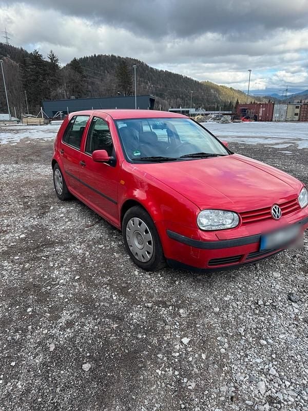 Gebraucht VW Golf IV 74 PS (54 kW) 1998 Rot Kleinwagen