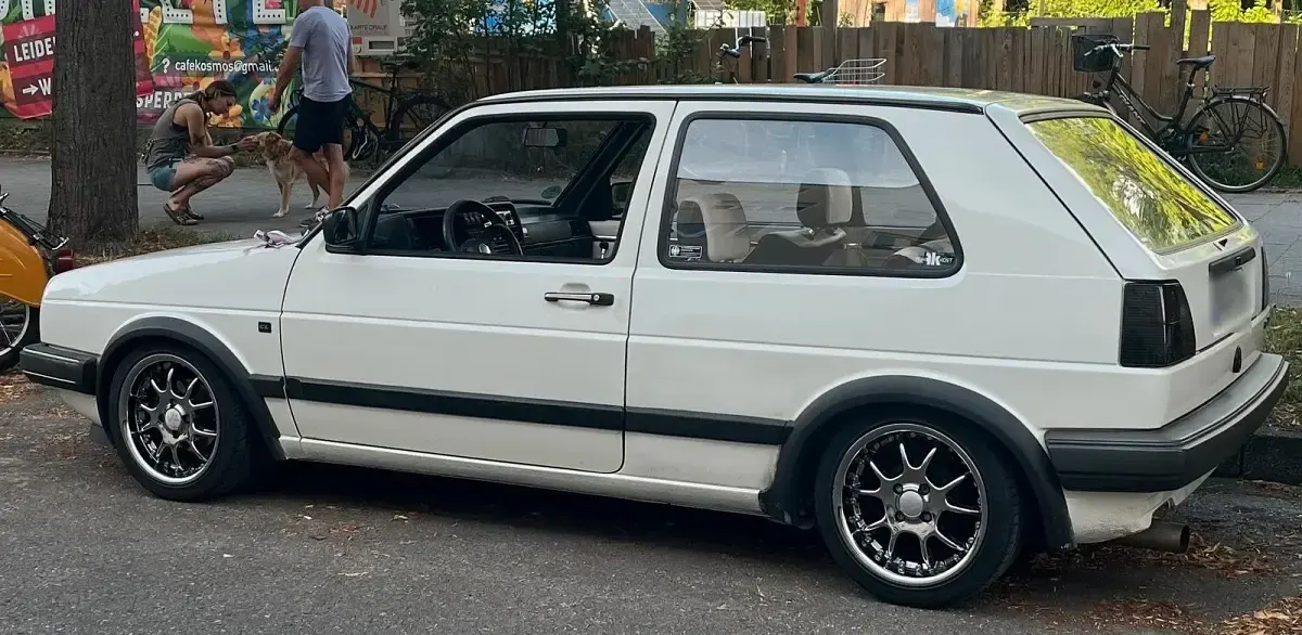 Gebraucht VW Golf II 55 PS (40 kW) 1989 Weiß Kleinwagen