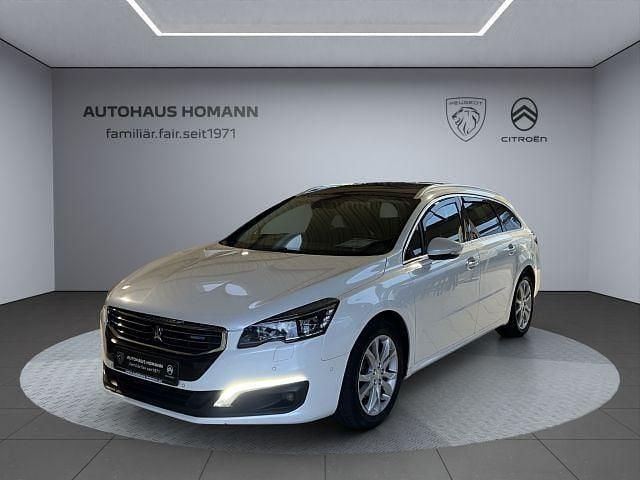 Weiß Gebraucht 2015 Peugeot 508 SW Allure Kombi | 9.450 € (Guter Preis) - Bild 1/4