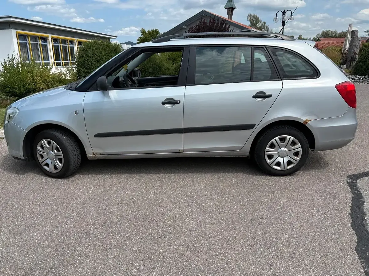 Gebraucht Skoda Fabia 86 PS (63 kW) 2009 Silber Kombi