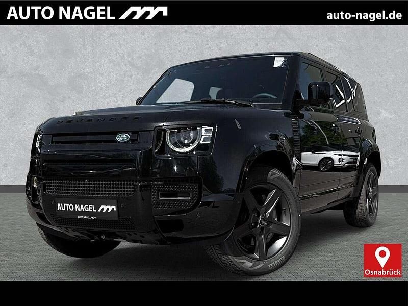 Santorini black Gebraucht 2025 Land Rover Defender SE SUV | 93.990 € (Teuer) - Bild 1/4