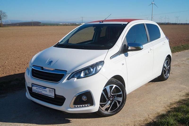 Weiß Gebraucht 2019 Peugeot 108 Top! Collection Kleinwagen | 10.490 € (Fairer Preis) - Bild 1/4